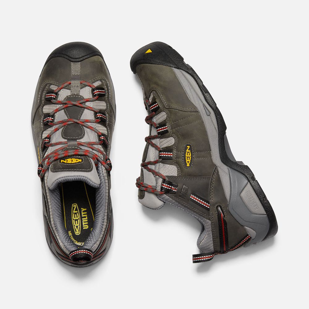 Keen Arbetsskor Herr Mörk Grå - Detroit Xt Internal Met (Steel Toe) - 629741RGH